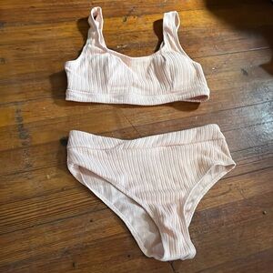 Swimsuit, medium/M , coral pinkish color , never worn